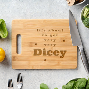 Funny Pun Engraved Cutting Board