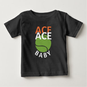 Funny Pun For Tennis Player Baby T-Shirt
