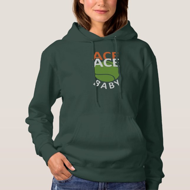 Funny Pun For Tennis Player Hoodie (Front)