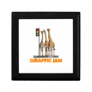 Funny Pun Giraffe Jam  Gift Box