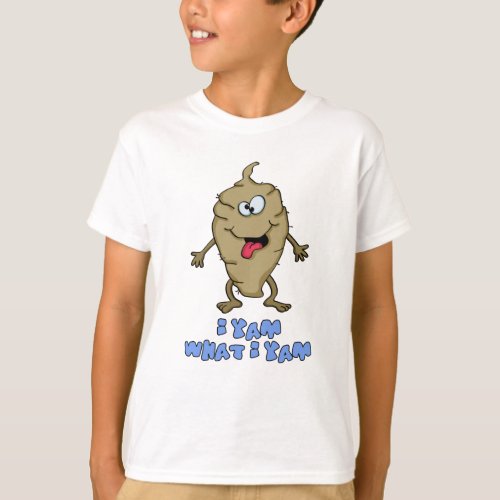 Funny Pun _ I Yam What I Yam T_Shirt