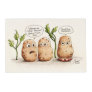 Funny Pun Potatoes Custom Text Placemat