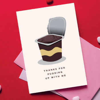 Funny Pun Pudding Mother's Day Greeting Card by BahHumbugDesigns at Zazzle