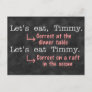 Funny Punctuation Grammar Lovers Timmy Humor Postcard