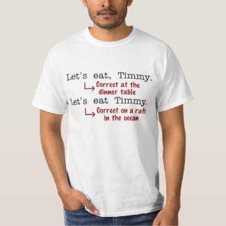 Funny Punctuation Grammar T-Shirt