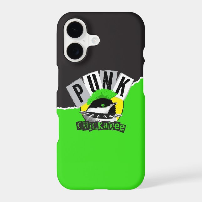 Funny Punk Bird Case-Mate iPhone Case (Back)
