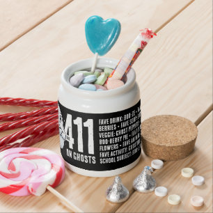 Funny Punny The 411 on Ghosts Candy Jar