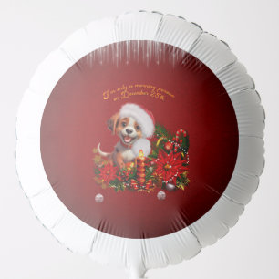 Funny puppy balloon