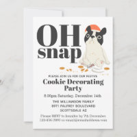Funny Puppy Cookie Decorating Party