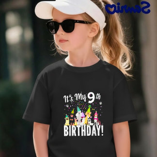 Funny Puppy Crew Graphic Tee for 9 Year Old Girls