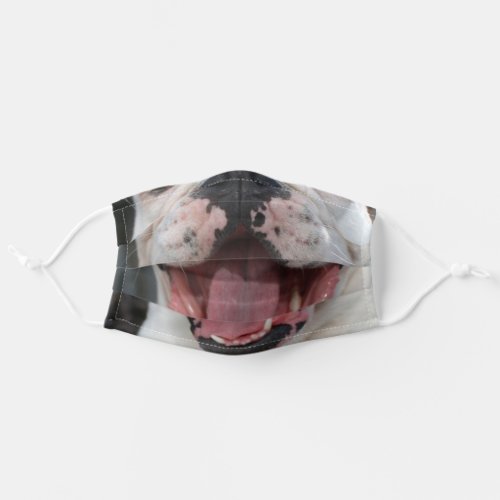 Funny Puppy Muzzle Mouth Nose Smile Adult Cloth Face Mask