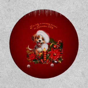 Funny puppy  patch