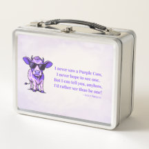 Funny Purple Cow Poem By Gelett Burgess
