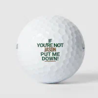 Funny Golfer's Personal Gift Golf Balls, Zazzle in 2023