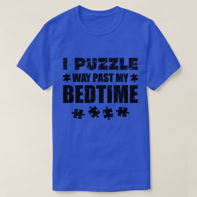 Funny Puzzle T-Shirt (Design Front)