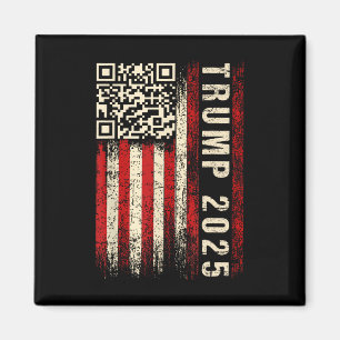 Funny Qr Donald Trump Dancing 4745 Code Video Magnet