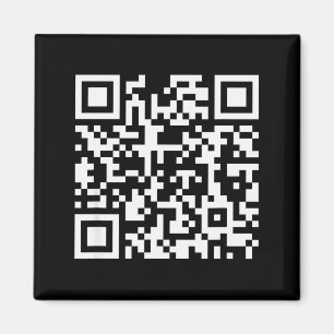 Funny Qr Don't Be A Little Btch Code Saying Quote Magnet