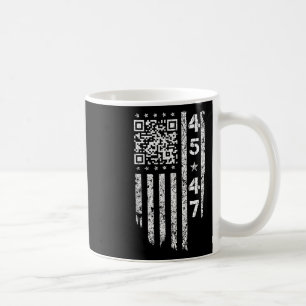 Funny Qr He's Back President Trump Code Coffee Mug