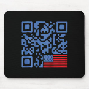Funny Qr President Trump 4547 Dancing Dance Moves  Mouse Pad