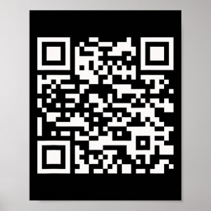 Funny Qr President Trump 4547 Dancing Dance Moves Poster