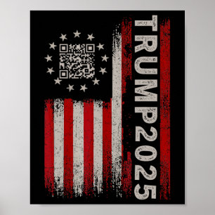 Funny Qr President Trump 4547 Tee Trump Dancing Co Poster