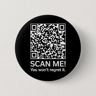 Funny Qr President Trump 4547 Trump Dancing Code ( Button