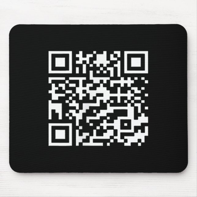 Funny Qr President Trump Dance Code _1  Mouse Pad (Front)