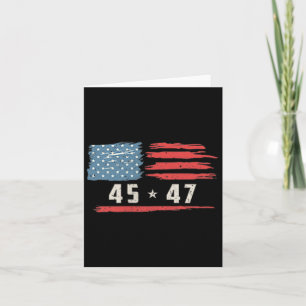 Funny Qr President Trump Dance Code 2 Side  Card
