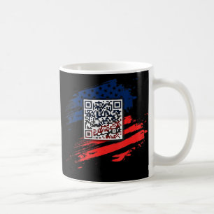 Funny Qr President Trump Dance Code Coffee Mug
