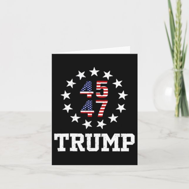 Funny Qr President Trump Dance Code Inauguration D Card (Front)