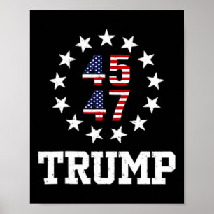 Funny Qr President Trump Dance Code Inauguration D Poster