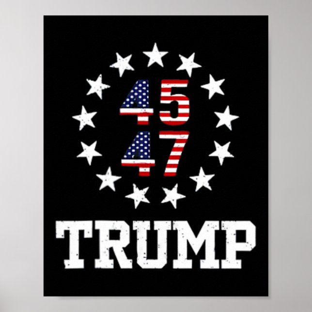 Funny Qr President Trump Dance Code Inauguration D Poster (Front)
