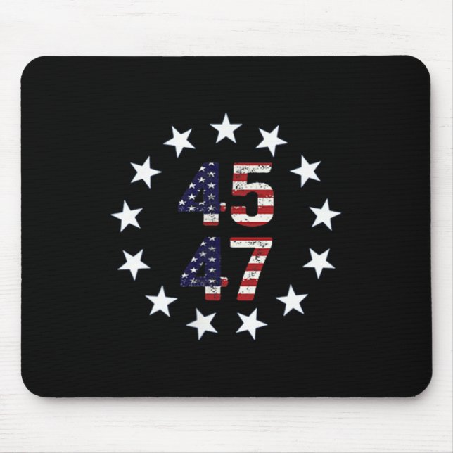 Funny Qr President Trump Dance Code  Mouse Pad (Front)