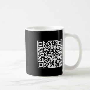 Funny Qr President Trump Dance Code (on Back) Coffee Mug