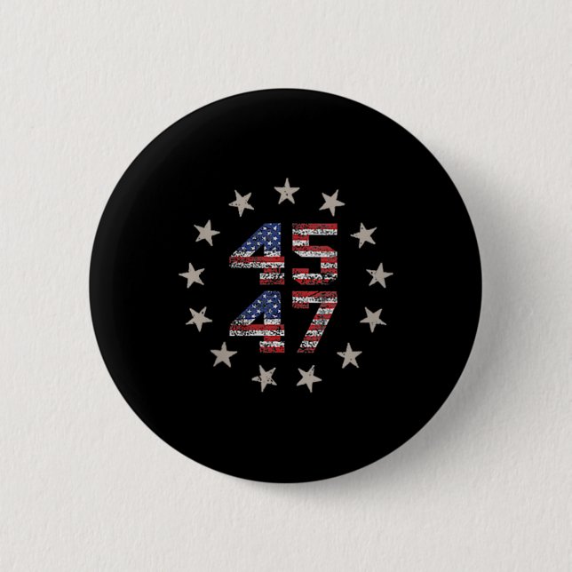 Funny Qr President Trump Dance Code (on Byck) 6  Button (Front)