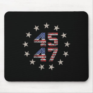 Funny Qr President Trump Dance Code (on Byck) 6  Mouse Pad