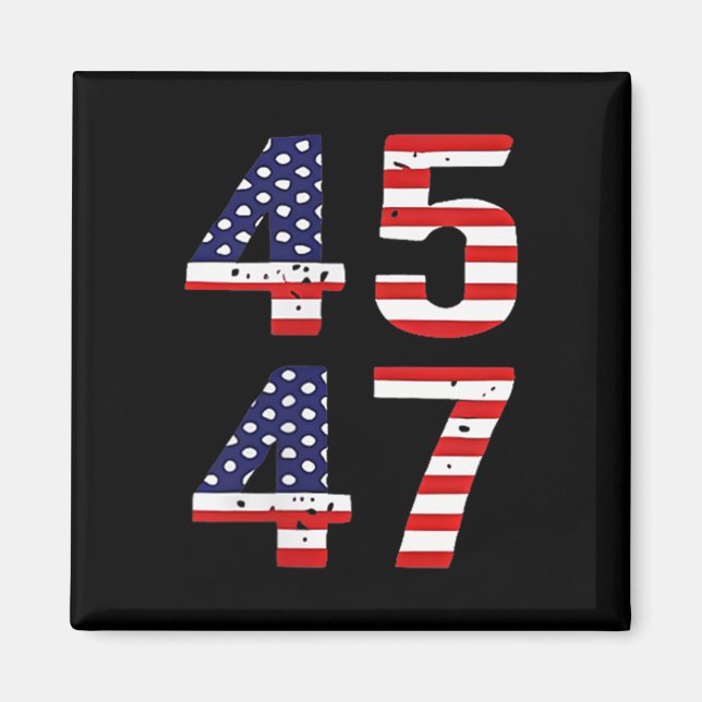 Funny Qr President Trump Dance Code Trump 45_47  Magnet (Front)