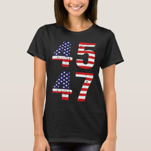 Funny Qr President Trump Dance Code Trump 45_47  T-Shirt
