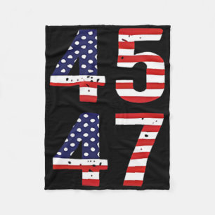 Funny Qr President Trump Dance Scan Me Code (on Ba Fleece Blanket