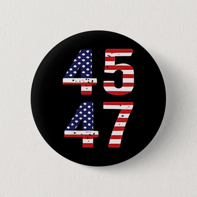 Funny Qr President Trump Dance Scan Me Code (on Button (Front)