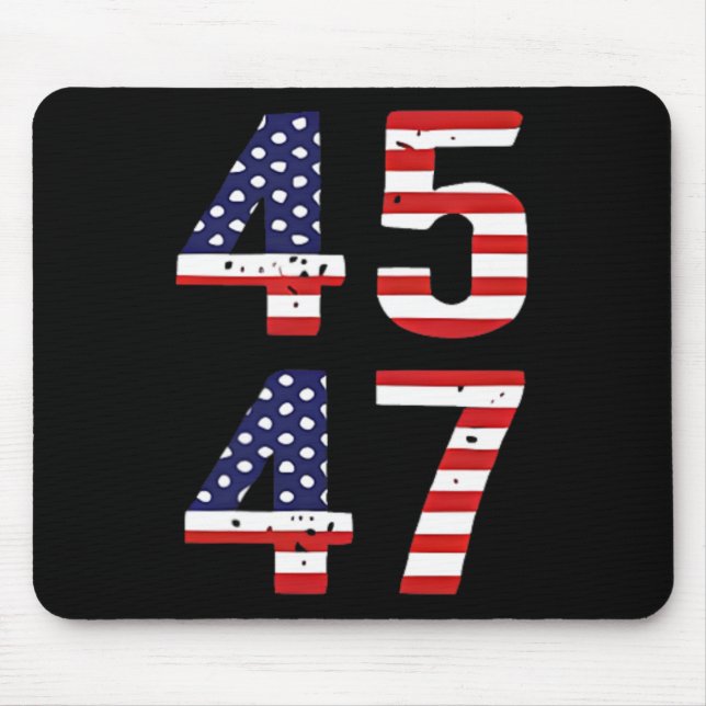 Funny Qr President Trump Dance Scan Me Code (on By Mouse Pad (Front)