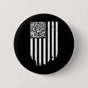 Funny Qr Scan Code President Trump 4547 Trump Danc Button