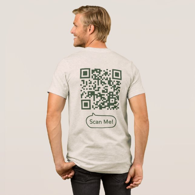 Funny QR Shirt - BTF (Back Full)