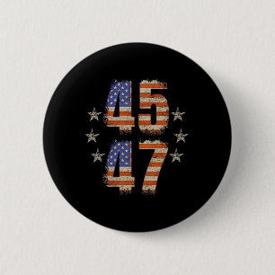 Funny Qr Trump 45 47 Trump Dancing Code Pocket Sca Button