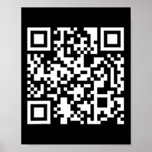 Funny Qr Trump 47 Inauguration Day 2025 Dance Code Poster