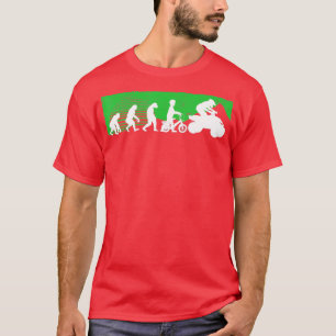 Funny Quad Retro Quad Riding Four Wheeler ATV for T-Shirt