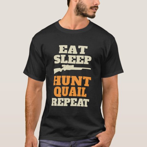 Funny Quail Hunting T_Shirt