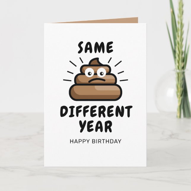 Funny Quarantine Crap Year | Happy Birthday Card (Front)