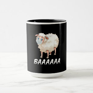 Funny Quarantine Mask Sheep Trendy Gifts Mug
