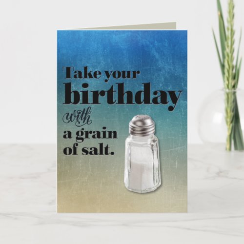 Funny “Quart of Margaritas” Birthday